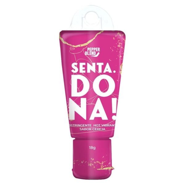 SENTADONA GEL ADSTRINGENTE VIBRANTE HOT LINHA DIRETAS 18G PEPPER BLEND